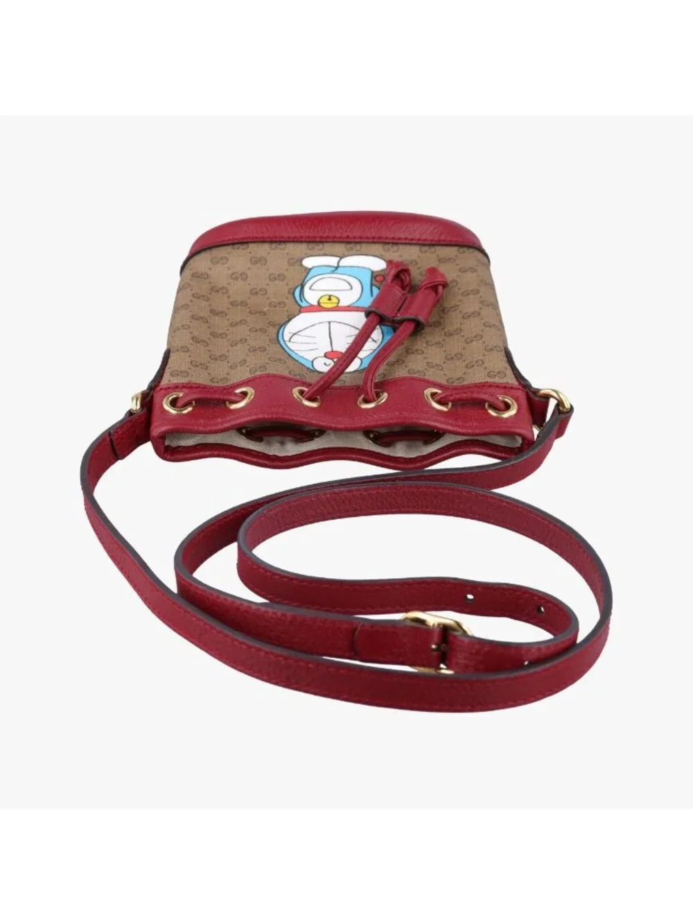 Gucci Doraemon Collaboration Multicolor Shoulder Bag